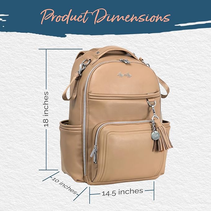 Itzy Ritzy Diaper Bag Backpack – Large Capacity Boss Plus Baby Backpack Diaper - Image 7