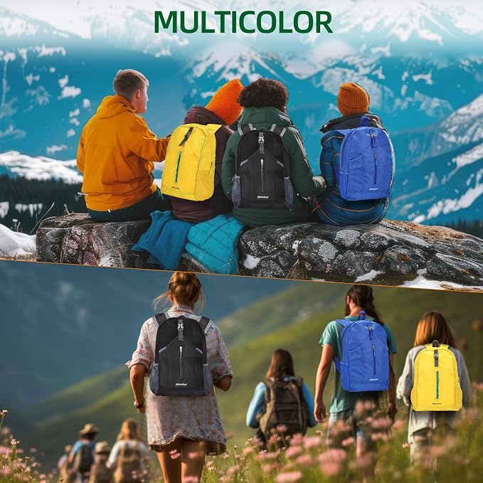 Ultralight 20L Foldable Backpack, Compact to Palm-Sized, Travel & Daily Use - Image 7
