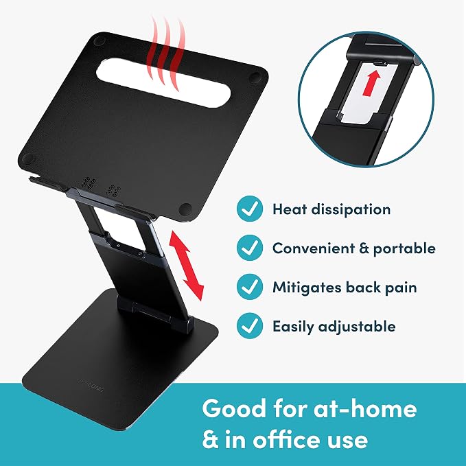 Ergonomic Adjustable Laptop Riser - Image 4