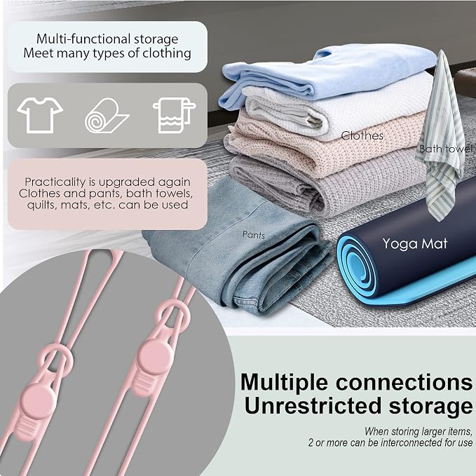 Nearockle 16Pcs Silicone Cable Straps Wire Organizer - Image 4