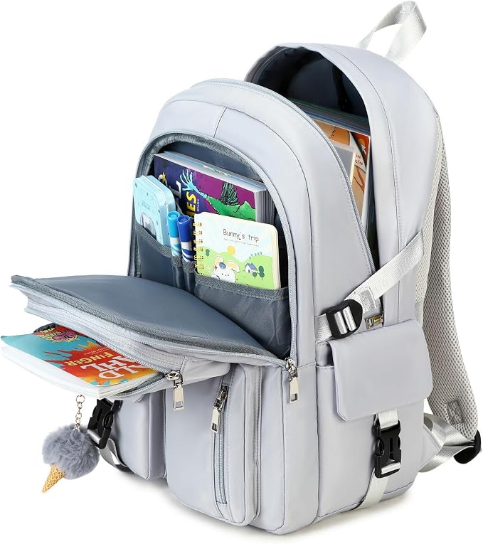 Girls Backpack Stylish Schoolbag Set - Image 9
