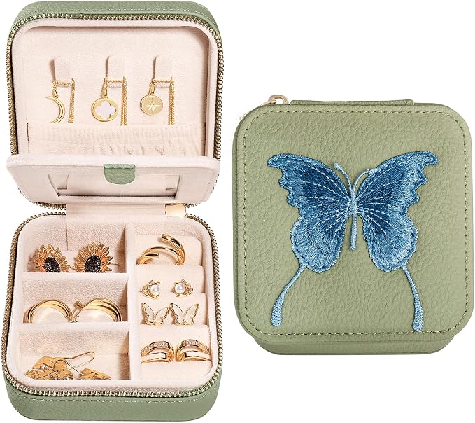 S.Leaf Travel Jewelry Organizer Travel Jewelry Boxes by SLeaf