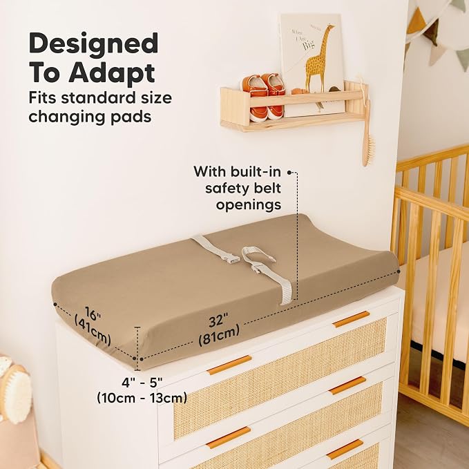 2-Pack Baby Changing Pad Covers - Image 4