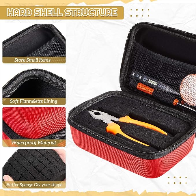 EVA Hard Case with Customizable Foam Protective EVA Carrying Case Shockproof - Image 3
