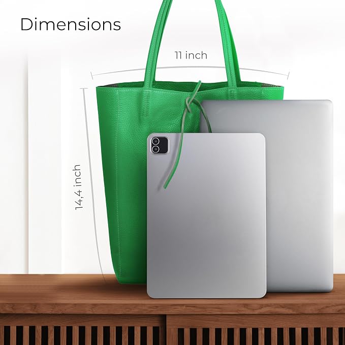 Italian Calf Leather Tote for Women - Image 2