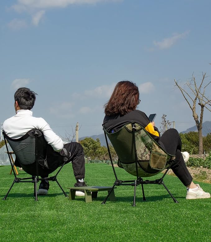 iClimb Ultralight Compact Camping Folding Beach Chair - Image 6