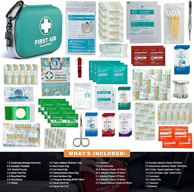 150 Pieces Mini First Aid Kit - Image 2