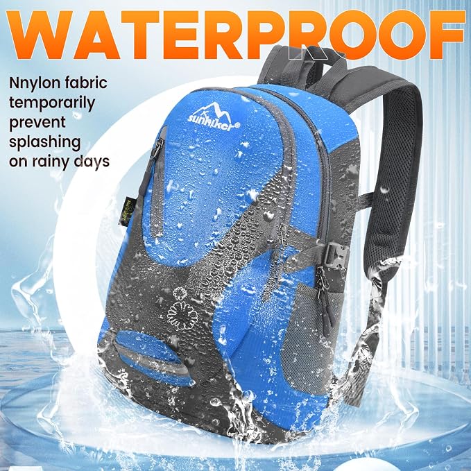 sunhiker Cycling Hiking Backpack Water Resistant Travel Backpack Lightweight - Image 4