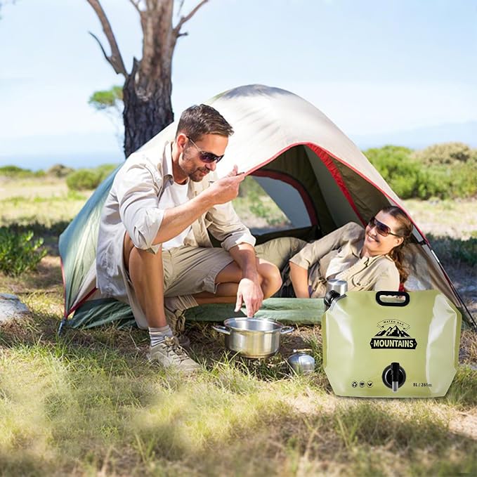 Collapsible 8L Water Storage Bag, BPA-Free Portable Folding Water Jug - Image 7