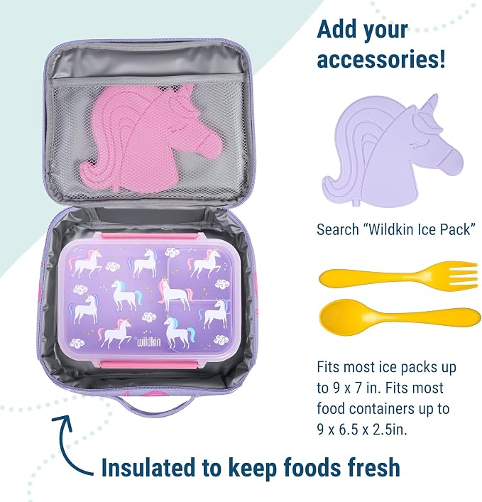 Wildkin Kids Insulated Lunch Box – Durable and Reusable - Image 5