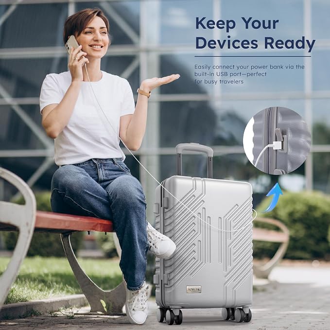 20-inch Carry On Luggage Airline Approved - Image 2