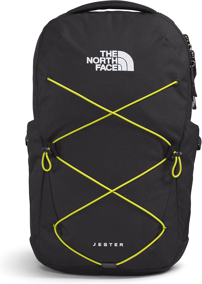 The North Face Jester Everyday Laptop Backpack, TNF Black Light Heather/Sulphur by THENORTHFACE