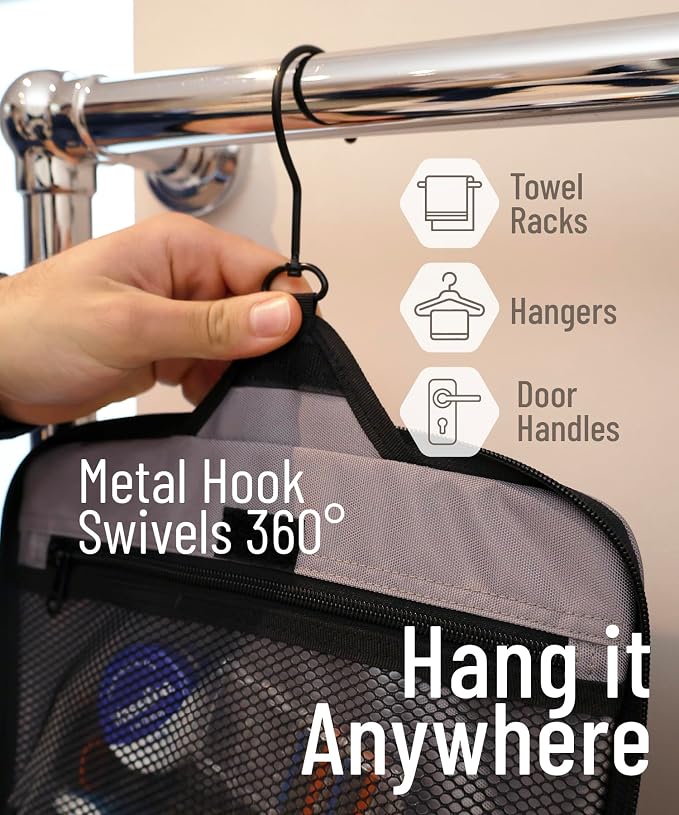 D&D Hanging Travel Toiletry Bag - Image 5