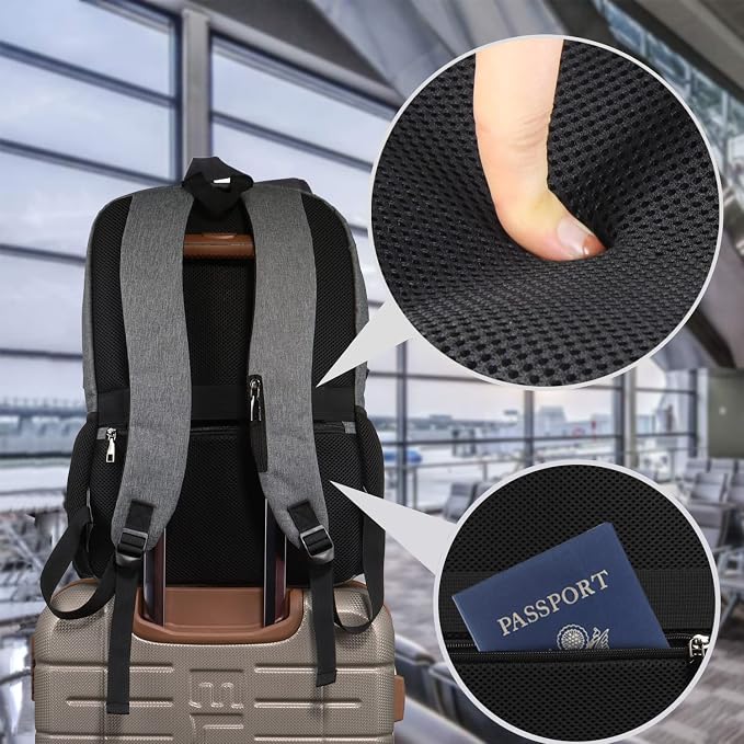 Laptop Backpack for Men Women, Travel Business Backpack - Image 6