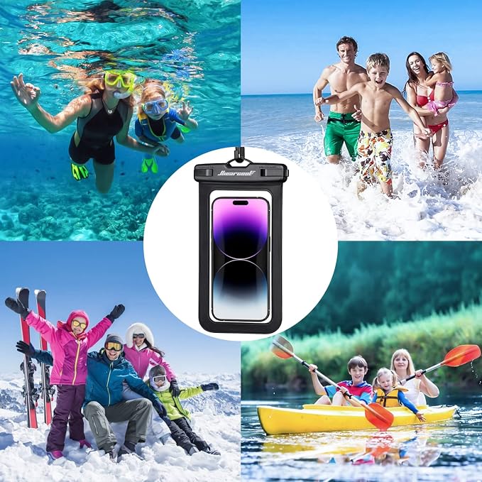 Hiearcool Waterproof Phone Pouch, Waterproof Cell Phone Dry Bag - Image 7