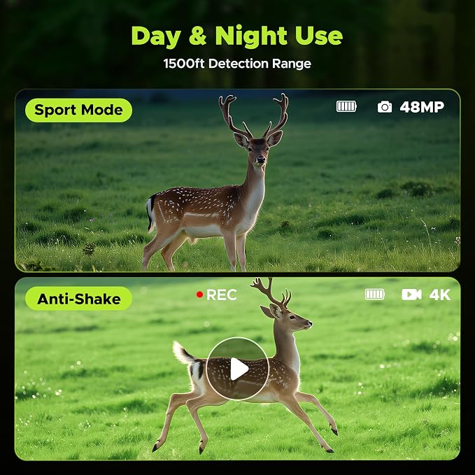 Night Vision Goggles, 4K Night Vision Binoculars, 5000mAh Battery and 32GB TF - Image 6