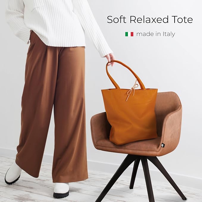 Italian Calf Leather Tote for Women - Image 4