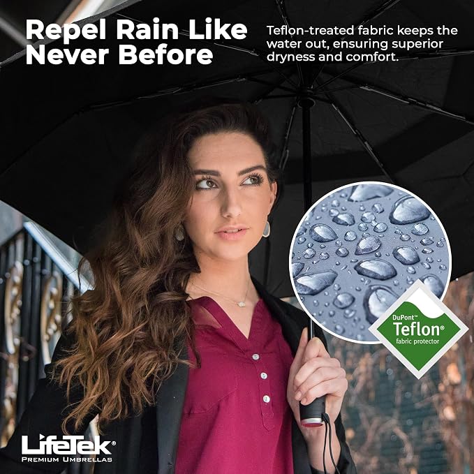 LifeTek Premium Travel Umbrella - Image 6