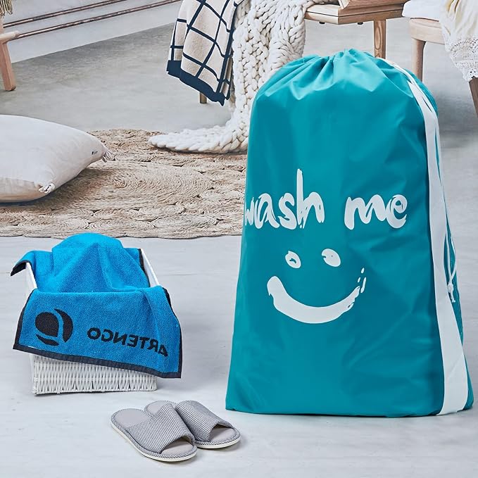HOMEST 2 Pack XL Wash Me Travel Laundry Bag - Image 2