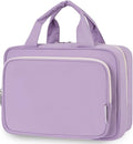 Travel Toiletry Bag for Women Large Hanging Makeup Bag Organizer Toiletries Bag by Narwey