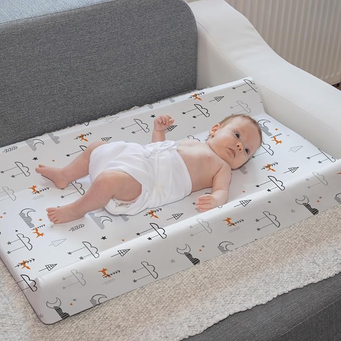 BROLEX Changing Pad Covers for Baby: Boy Girls Ultra Stretchy Soft 2 Pack - Image 6
