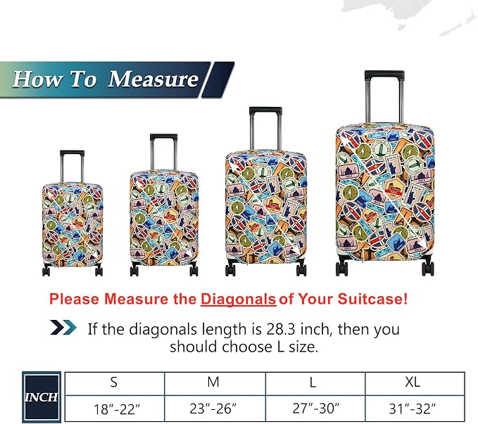 HYPER VENTURE Washable Luggage Cover - Image 5