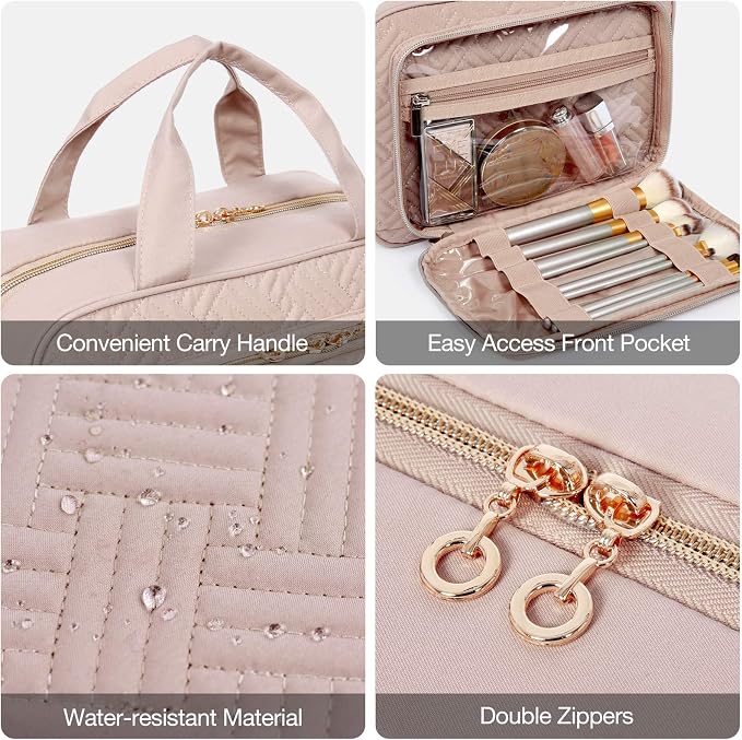 BAGSMART Toiletry Bag Hanging Travel Makeup Organizer - Image 7