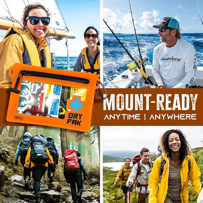 EVERLIT Ultralight Waterproof First Aid Kit, Boat First Aid Kit, Marine Medical - Image 4