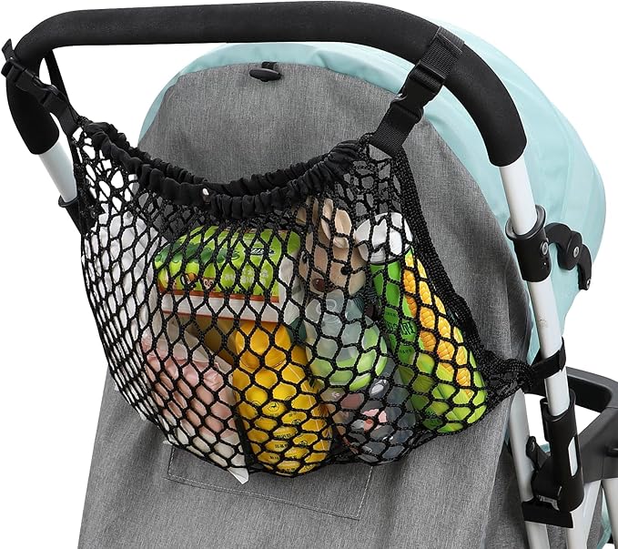 Accmor Universal Stroller Organizer, Polyester Net Mesh Bag Fits by Accmor