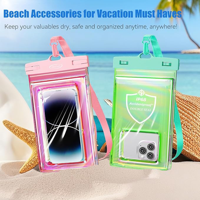 AiRunTech Universal Waterproof Phone Pouch, Beach Essential Accessories - Image 5