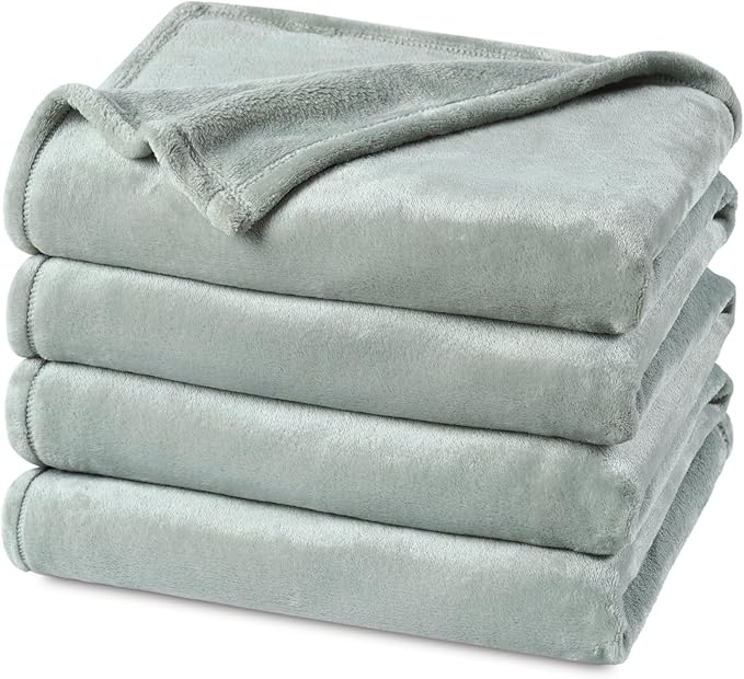 PHF Ultra Soft Fleece Blanket Twin Size, No Shed No Pilling Luxury Plush Cozy by PHF