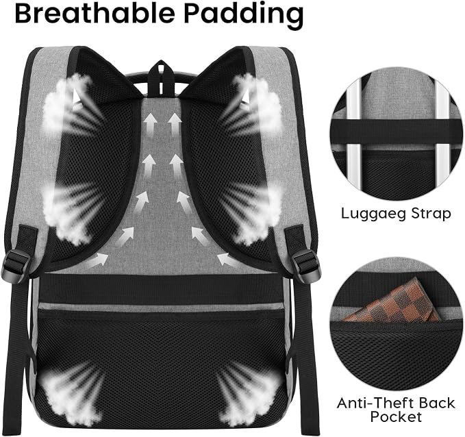 BIKROD Backpack for Men and Women, School Backpacks Water Resistant Back Pack - Image 5