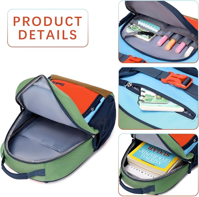 Cute Mini Toddler Backpacks for Boys 2-4 Little Kids Backpack Preschool Bookbag - Image 5
