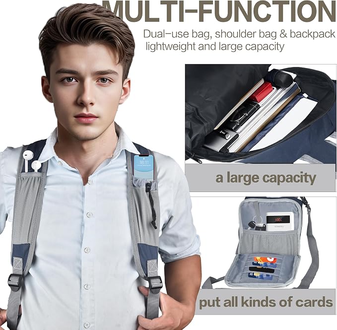35L Foldable Waterproof Backpack - Image 2