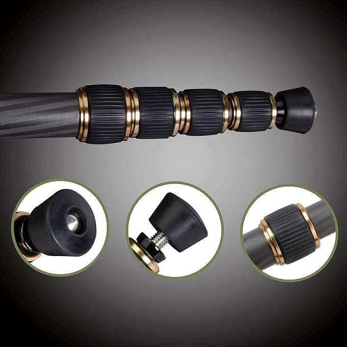 ZOMEI Z669C Carbon Fiber Portable Tripod - Image 6