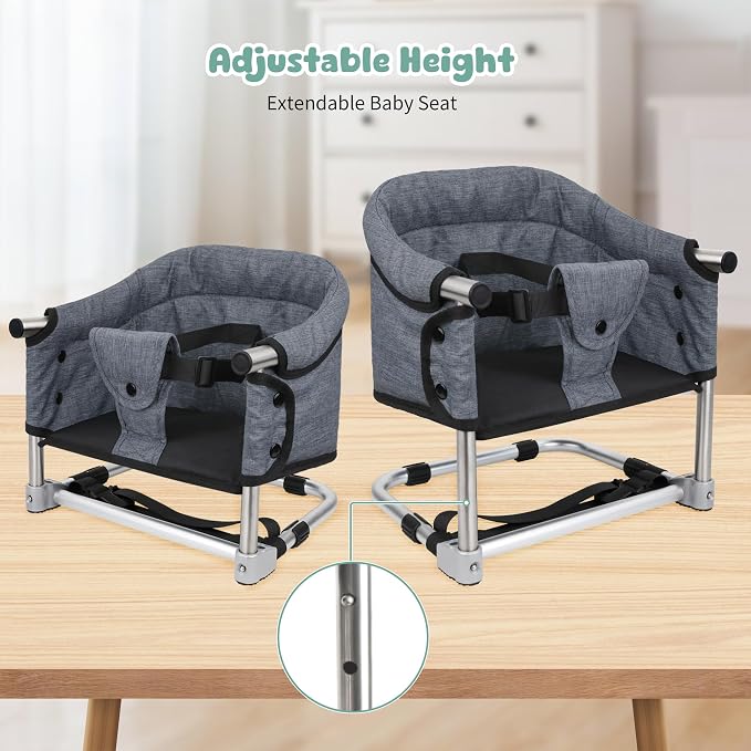 Booster Seat for Dining Table: Portable Toddler Booster Chair - Image 2