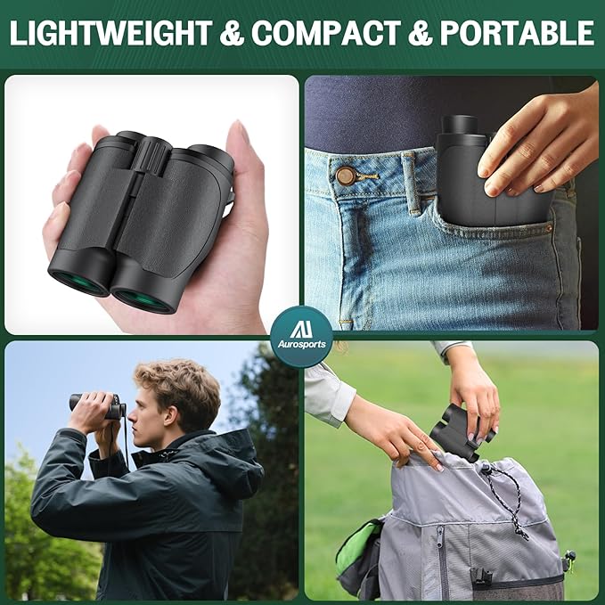 Aurosports 16x32 Compact Binoculars - Image 6