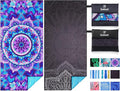 2 Pack Lightweight Thin Beach Towel Oversized 71"x32" Big Extra Large by Gomust
