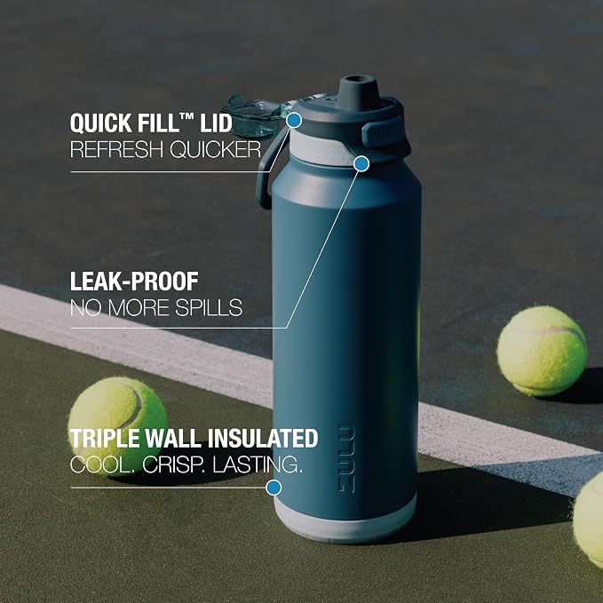 ZULU Powerfill Pro 24oz Stainless Steel Water Bottle - Image 2