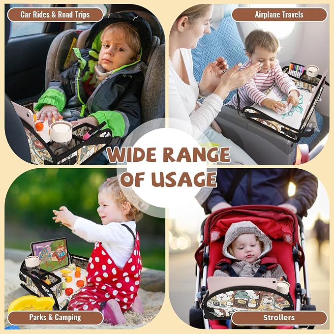 Kids Travel Tray for Airplane - Image 3
