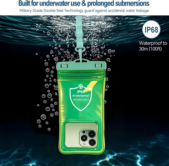 AiRunTech Waterproof Phone Pouch, Floating Waterproof Phone Case - Image 3