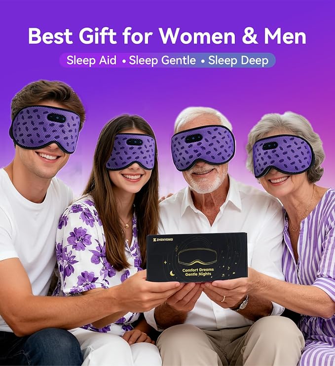 Sleep Eye Mask Bluetooth Headphones - Image 2