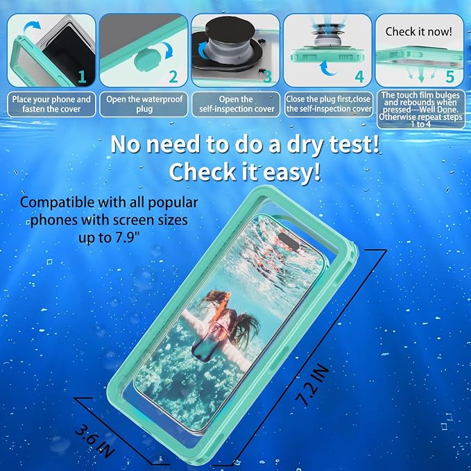 Waterproof Phone Pouch for Snorkeling - Image 5