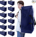 Heavy Duty Moving Bags with Backpack Straps and Strong Handles, Alternative to by NATURELUX