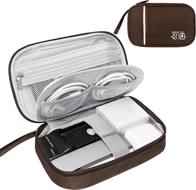 Travel Cable Organizer Bag Pouch Electronic Accessories Carry Case Portable by Lcsmaokin