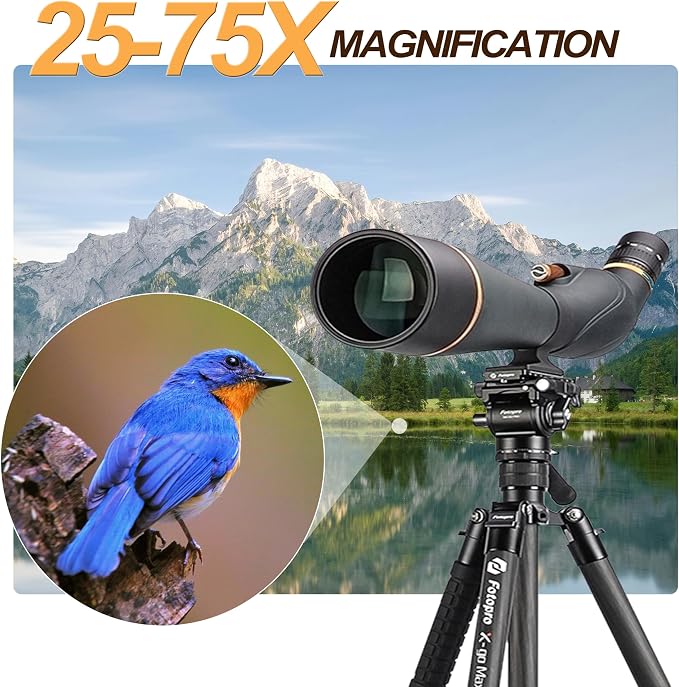 Fotopro 25-75x100 Spotting Scope - Image 3