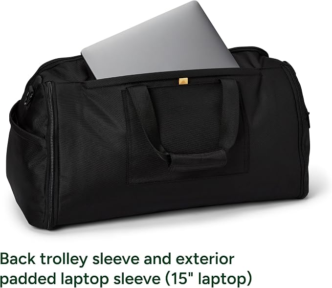 Halfday Convertible 2-in-1 Premium Garment Duffel Weekender Bag 45L | - Image 8