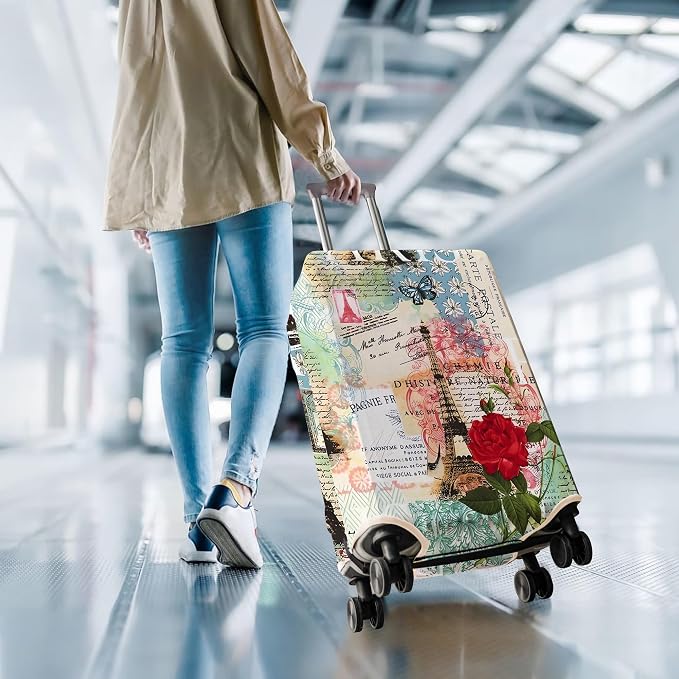 Travel Luggage Cover Suitcase Protector Fits 18-32 Inch Wheel Covers - Image 7
