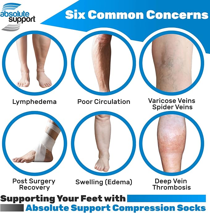 Made in USA - Plus Size Compression Stockings - Image 2