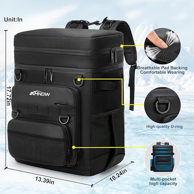 Backpack Cooler Insulated Leak Proof - Image 6